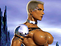 Sean Gallimore's warrior women.